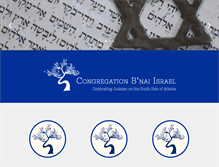 Tablet Screenshot of bnai-israel.net